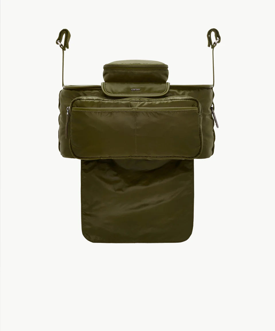 Baby Stroller Caddy Organizer - Olive