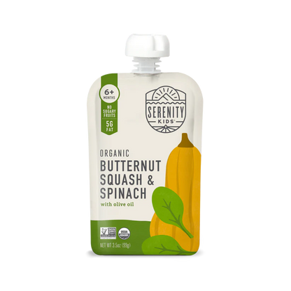 Organic Butternut & Spinach Veggie Pouch