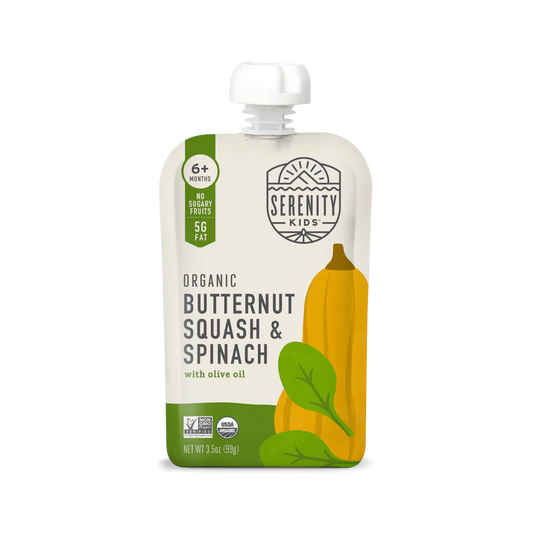 Organic Butternut & Spinach Veggie Pouch