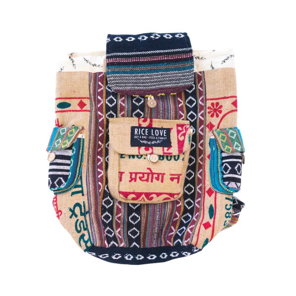 Recycled Travel Backpack - Mumbai