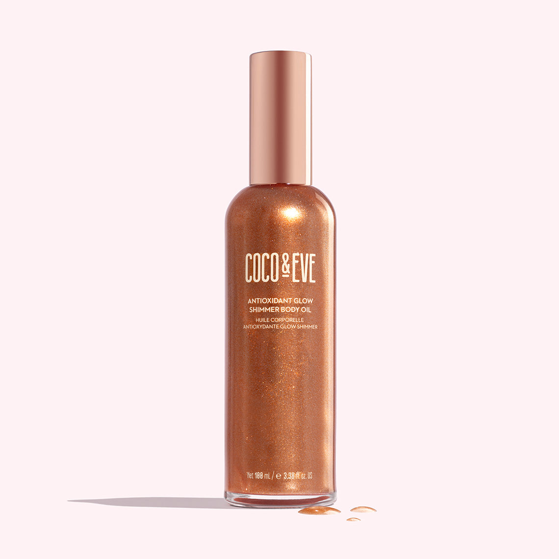 Radiant glow with Coco &amp; Eve’s Antioxidant Glow Shimmer Body Oil