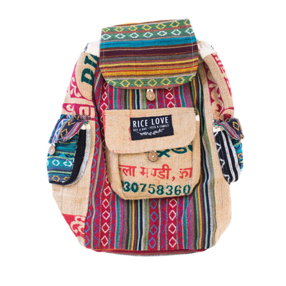 Recycled Travel Backpack - Jaipur