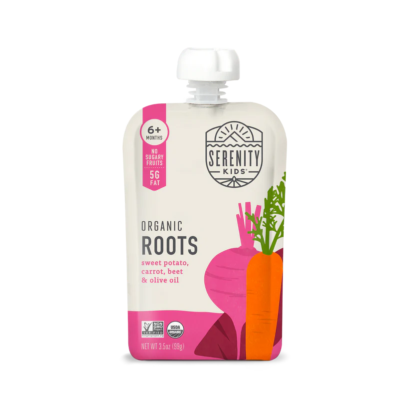 Organic Roots Baby Food Pouch is packed with nutrition and flavor