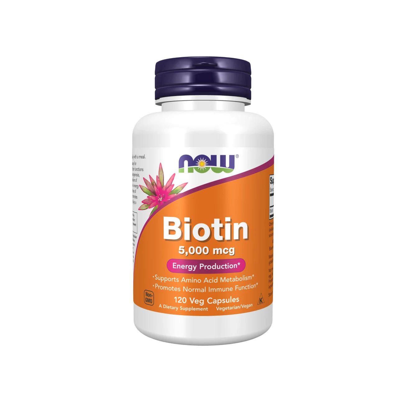 Biotin 5000mcg - For Energy Production