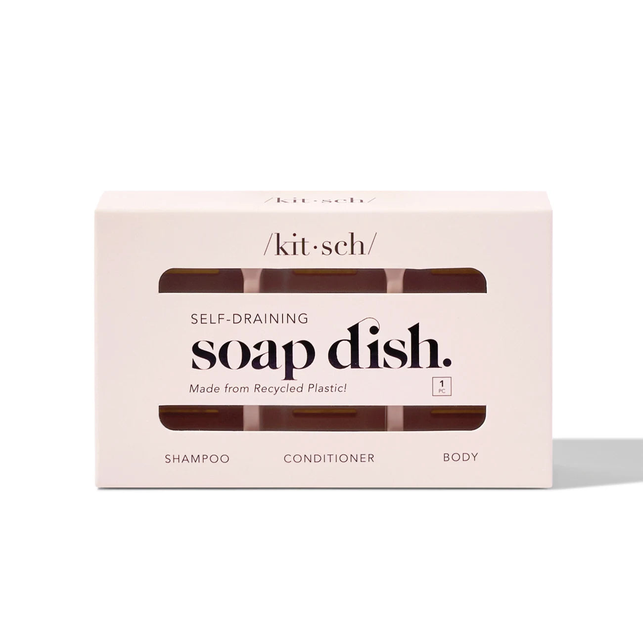 Self Draining Soap Dish