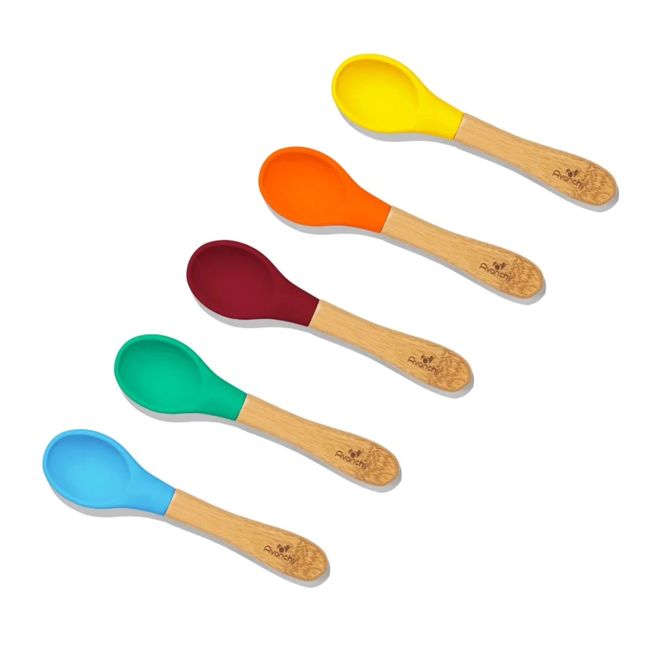 Bamboo Baby Spoons, Set of 5