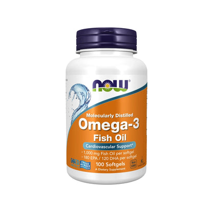 OMEGA-3 Fish Oil 1000mg - For Cardiovascular Support