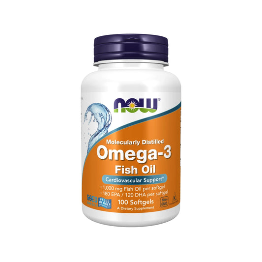 OMEGA-3 Fish Oil 1000mg - For Cardiovascular Support