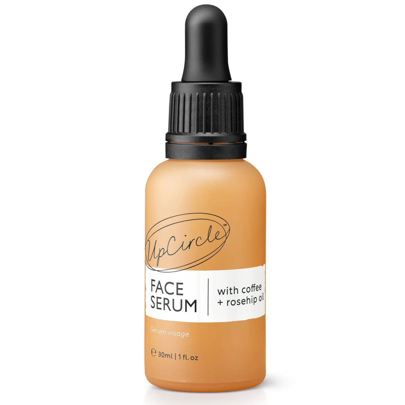 Face Serum with Coffee + Rosehip Oil