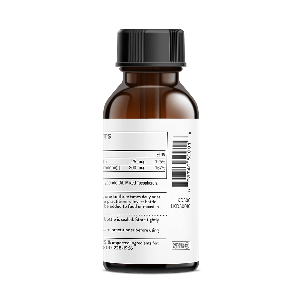 Vitamin D + K2 Liquid - Thorne