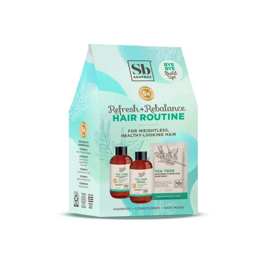 Refresh & Rebalance Tea Tree Haircare Starter Set