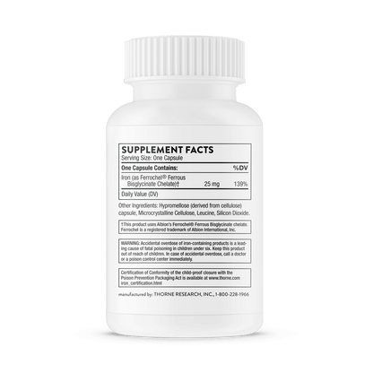 Iron Bisglycinate - Thorne