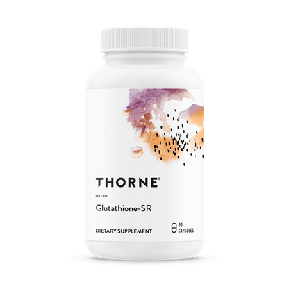 Glutathione-SR is a sustained-release form of glutathione that provides antioxidant support