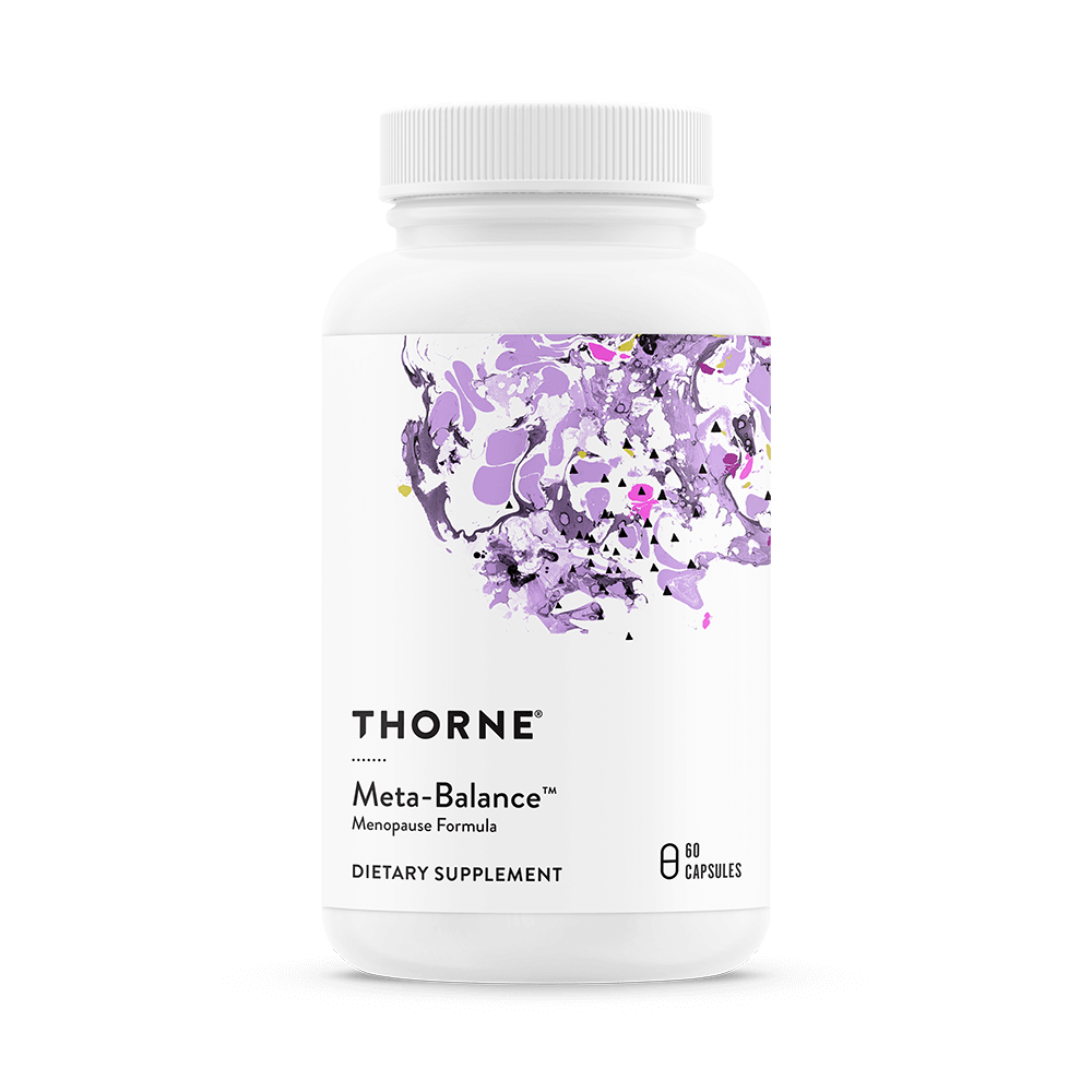 Thorne’s Meta-Balance provides an all-natural approach for women’s hormonal harmony