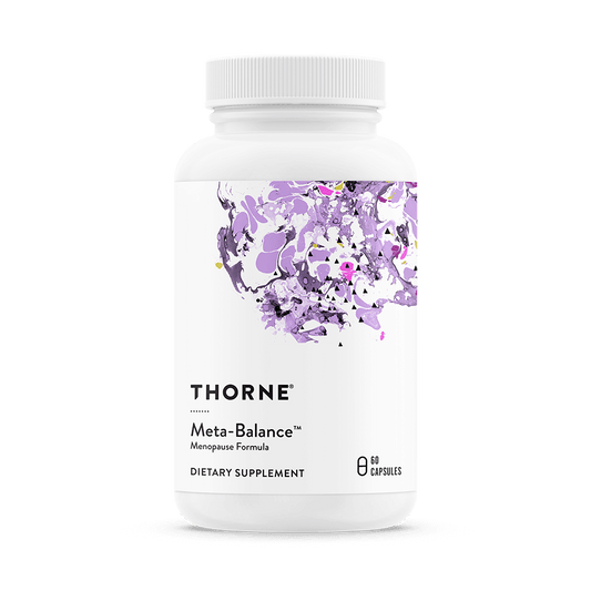 Thorne’s Meta-Balance provides an all-natural approach for women’s hormonal harmony