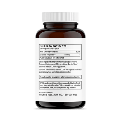 Bacillus Coagulans - Thorne