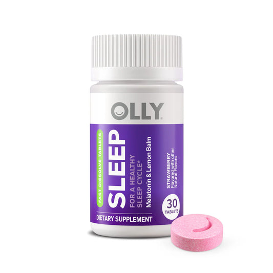 Sleep Supplements Dissolving Tablets - Front