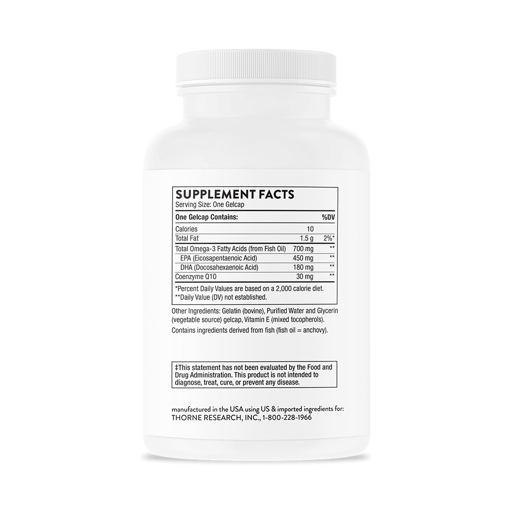 Omega-3 with CoQ10 - Thorne