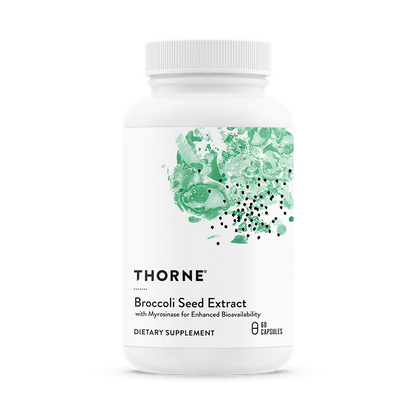 The ingredients in Thorne’s Broccoli Seed Extract help activate the body’s own natural antioxidants