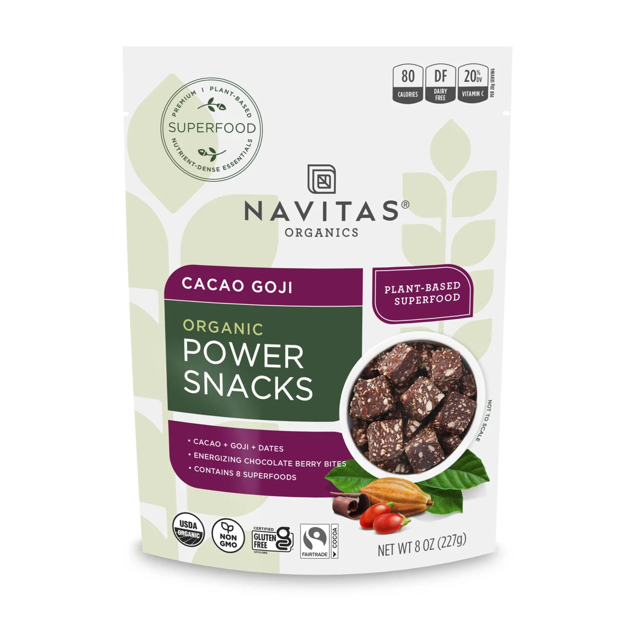 Organic Power Snacks Cacao Goji