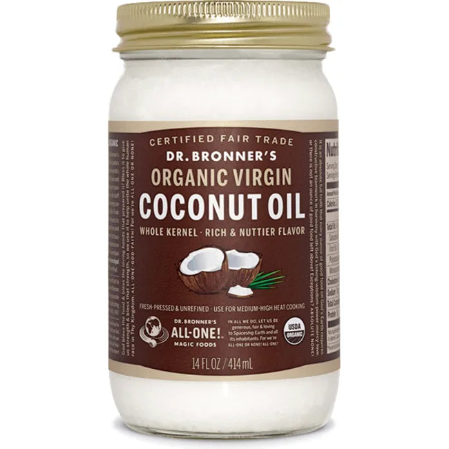 Fair Trade & Organic Whole Kernel Virgin Coconut Oil