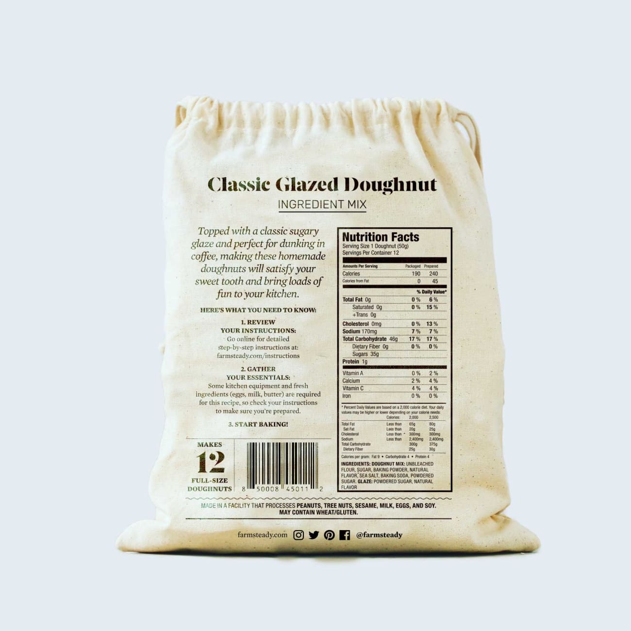 Glazed Doughnut Baking Mix