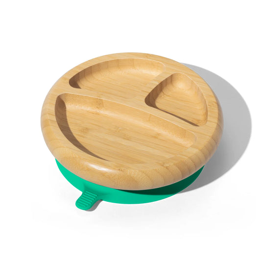 Bamboo Suction Baby Plate + Spoon