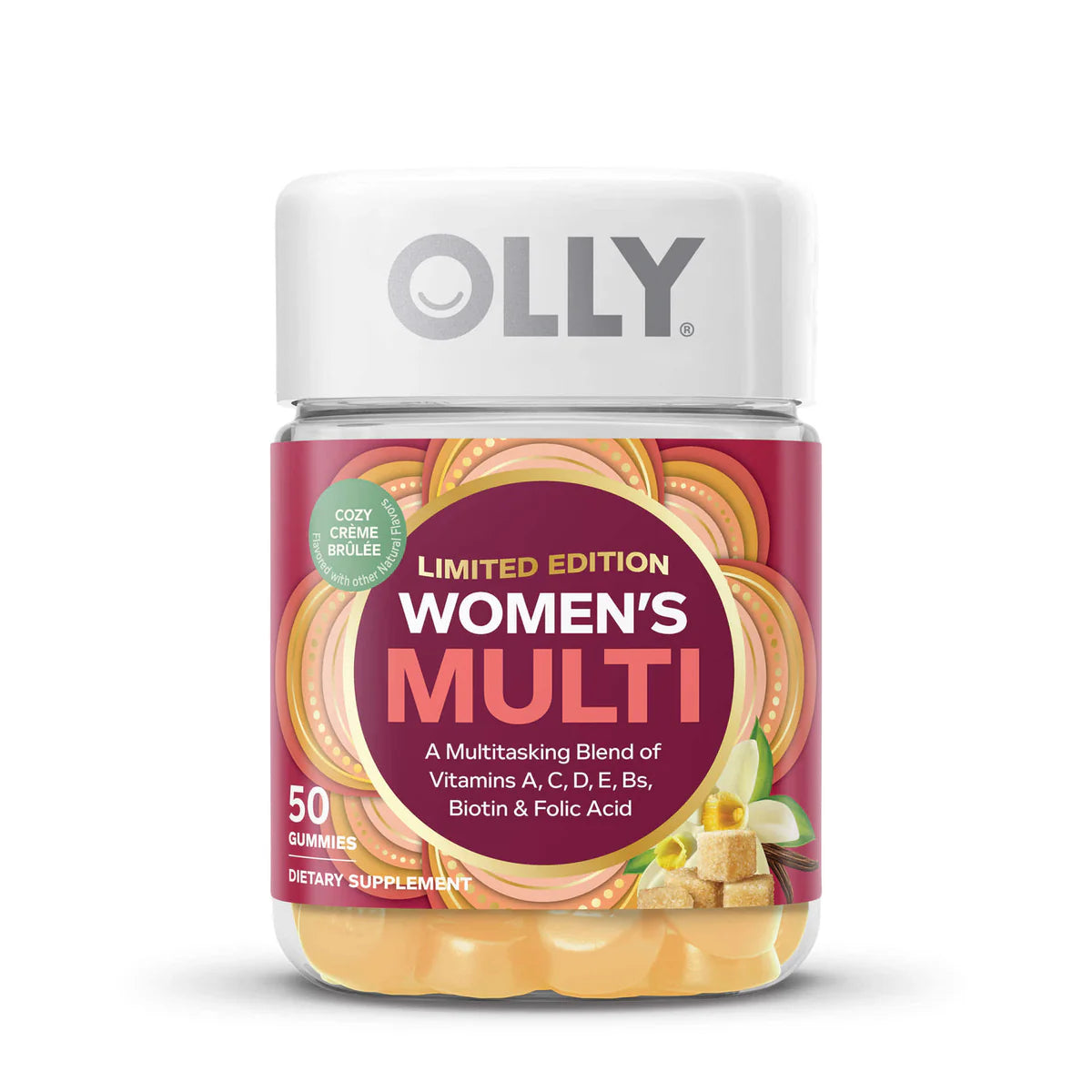 Women's Multi Vitamins Cozy Creme Brulee - Front