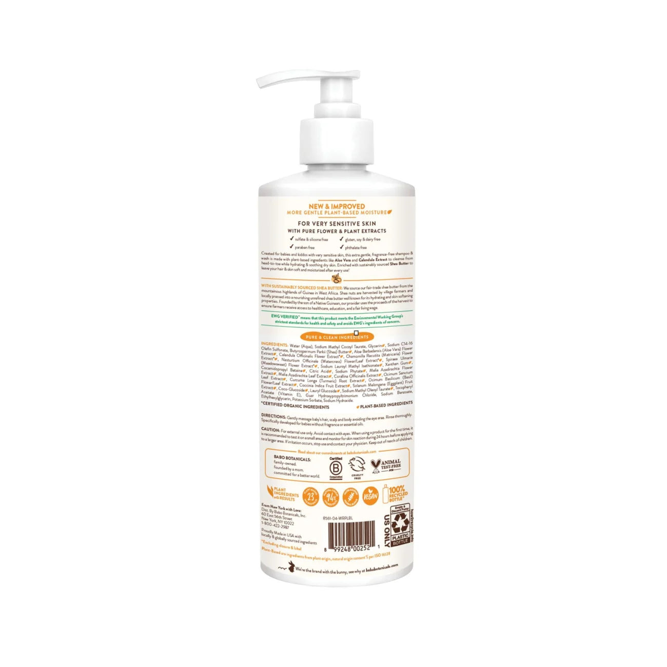 Sensitive Baby Baby Shampoo & Wash