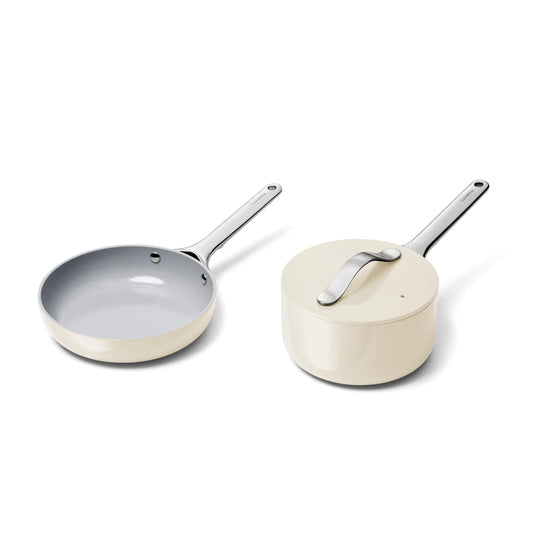 Ceramic Frying Pan Set With Lids